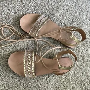 Jack Rogers lace up Sandals